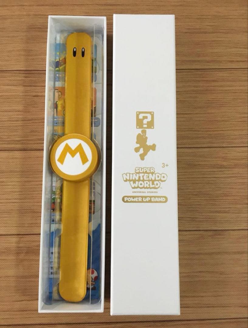 mercy  USJ マリオ2周年 数量限定 パワーアップバンド ゴールド