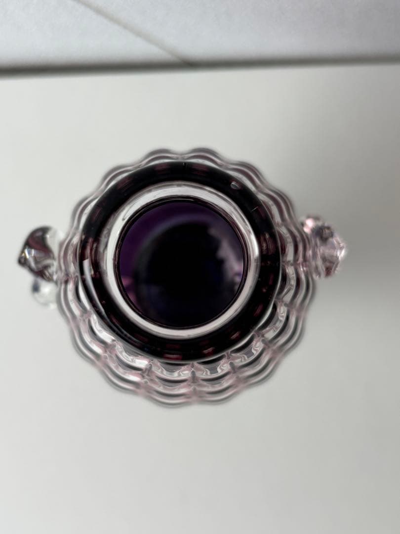 舩木倭帆　吹きガラス　作品展 一輪挿し　花瓶　2個セット