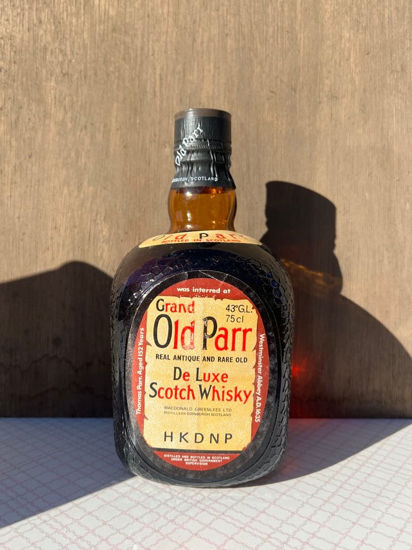 古酒　未開封　Old Parr スコッチウイスキー 750ml 43%