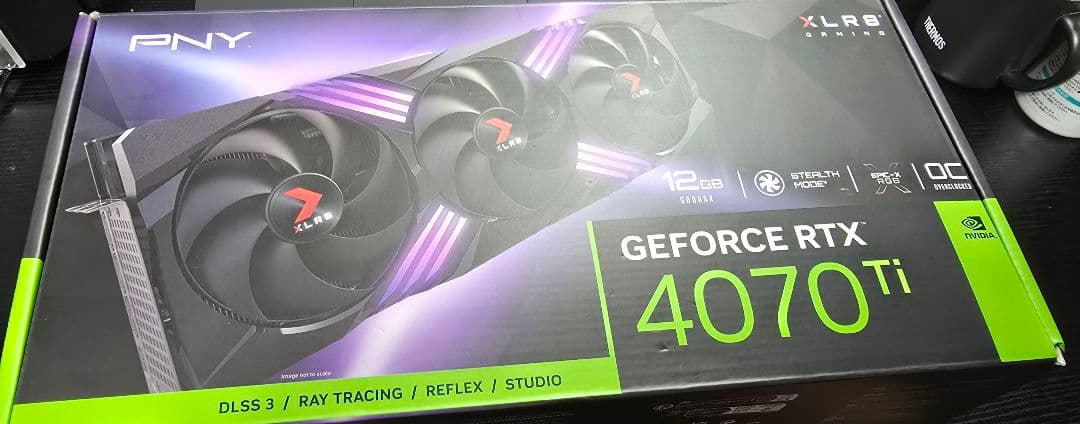 【最終値下げ！】PNY GeForce RTX 4070 Ti 12GB