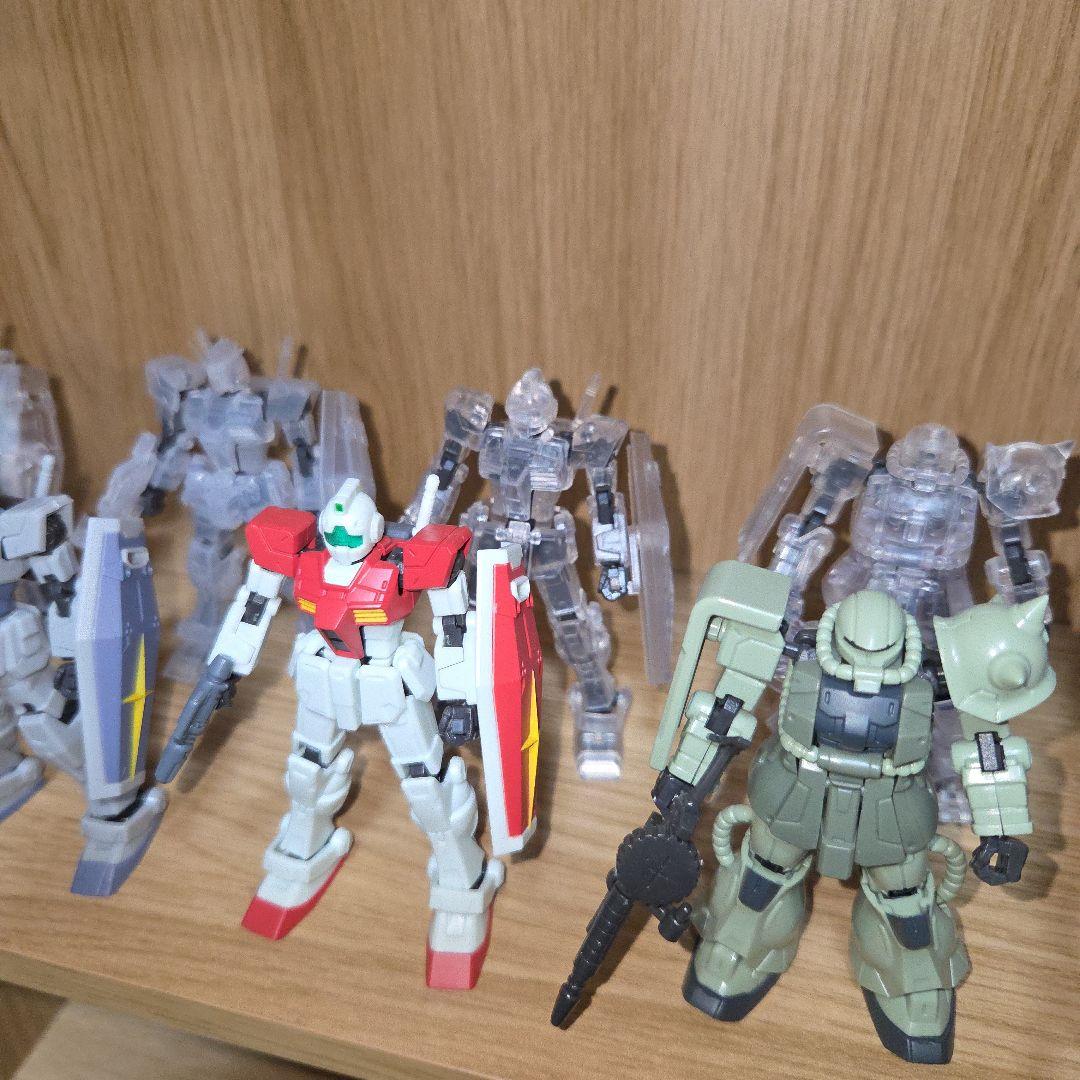カプセルアクションガンダム　カラーVer. クリアVer. 全14種セット