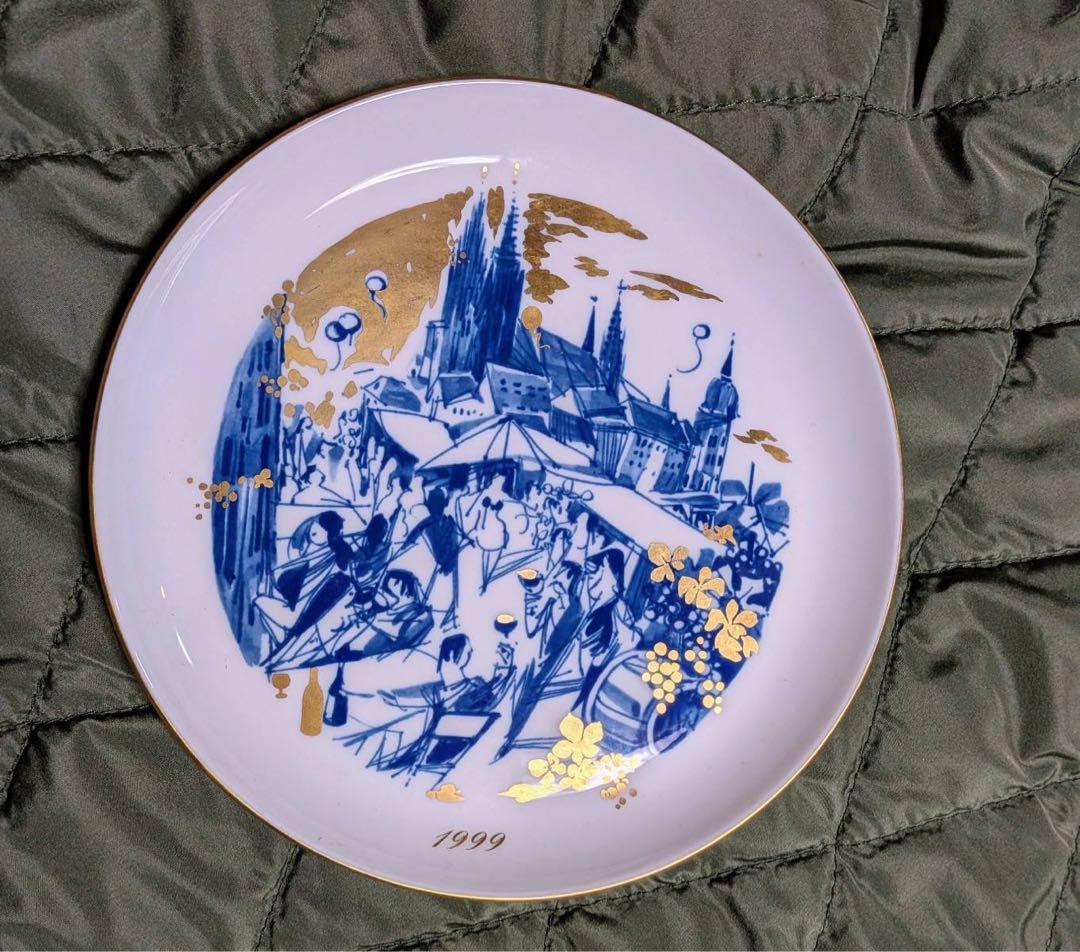 1999年　マイセン記念プレート
