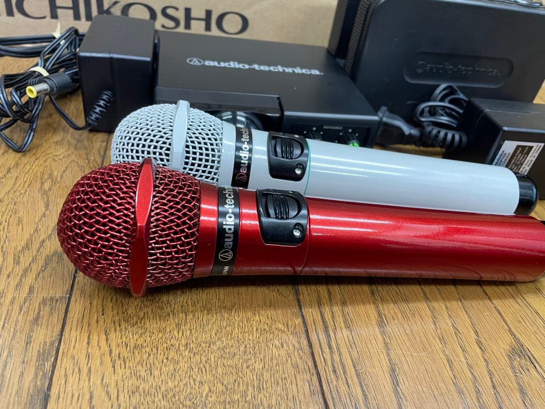 オーディオテクニカ製赤外線ワイヤレスマイクセットCR700+CLM7000特別色