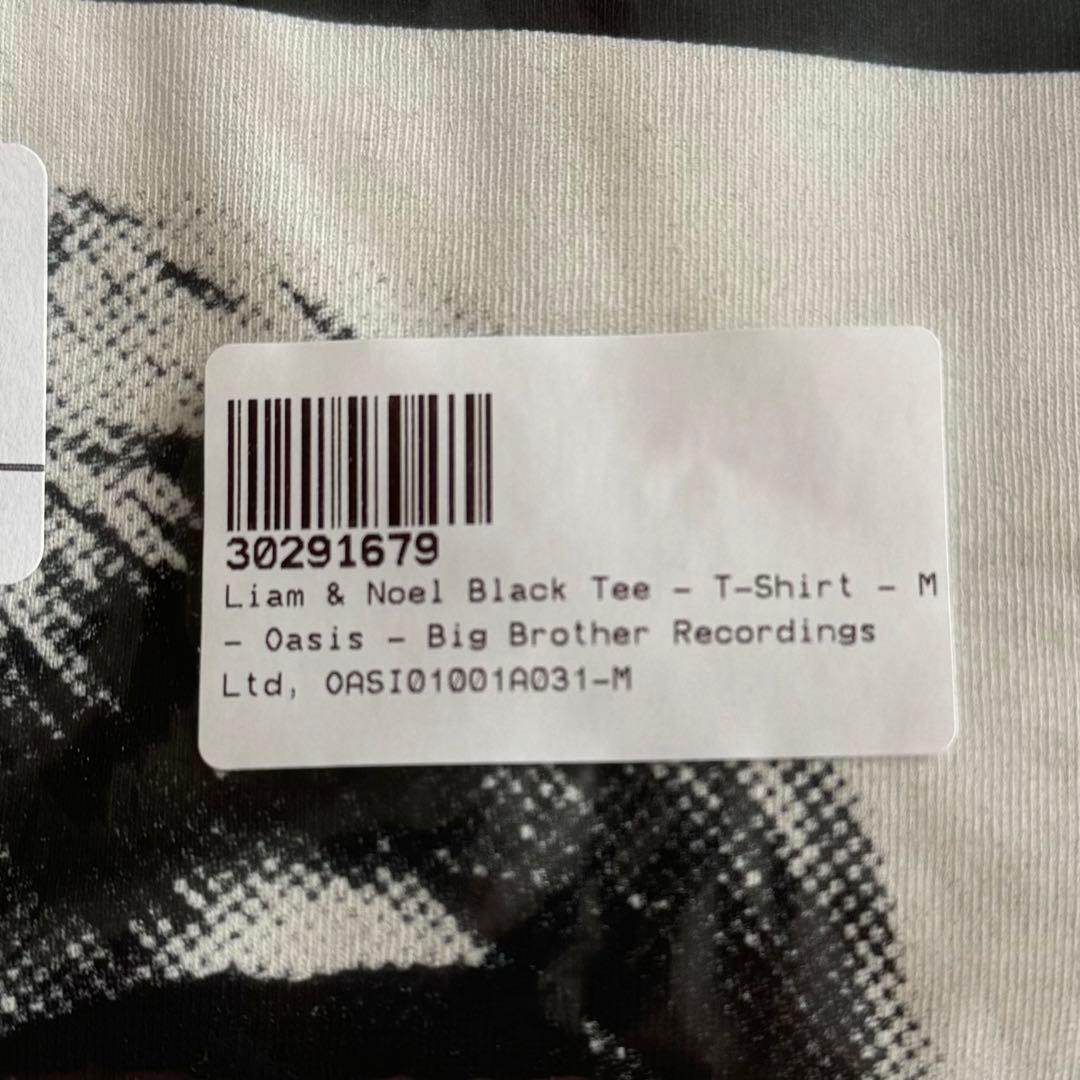 S サイズ新品 オフィシャル オアシス tシャツ Oasis リアム&ノエル
