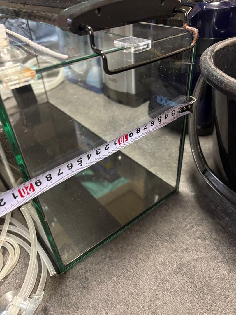 【美品　ガラス水槽セット】