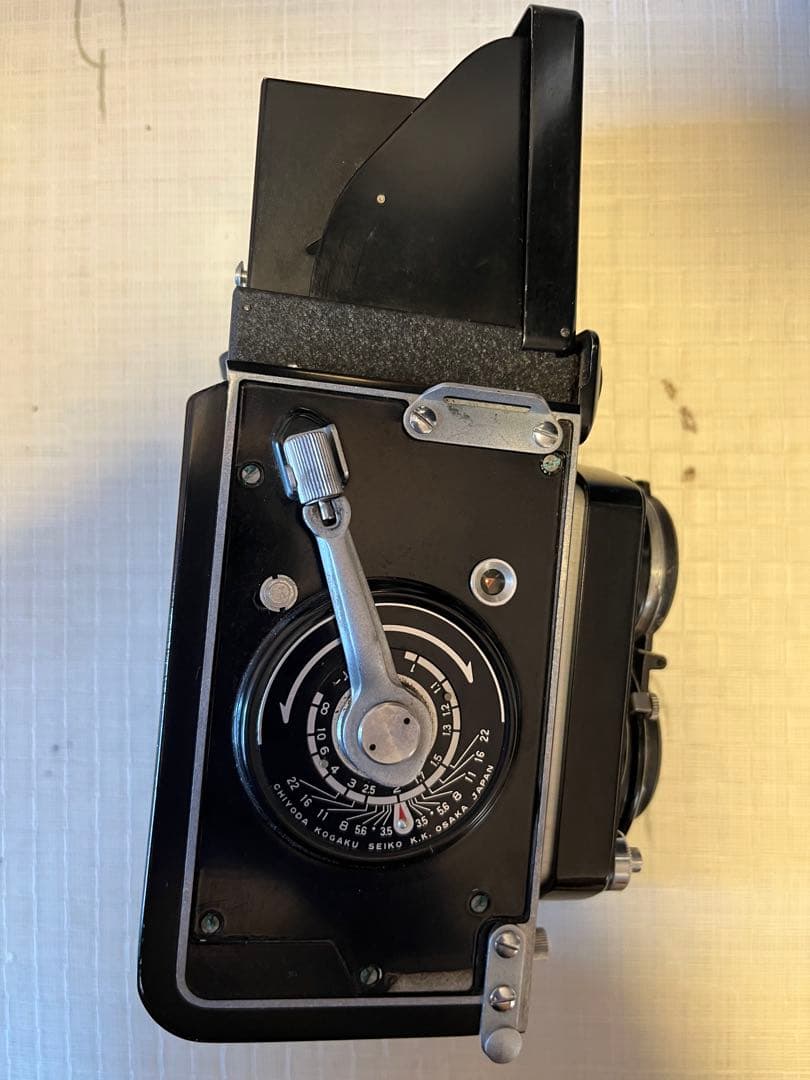 【minolta AUTOCORDカメラ】二眼レフカメラ ビューレンズ1:3.2