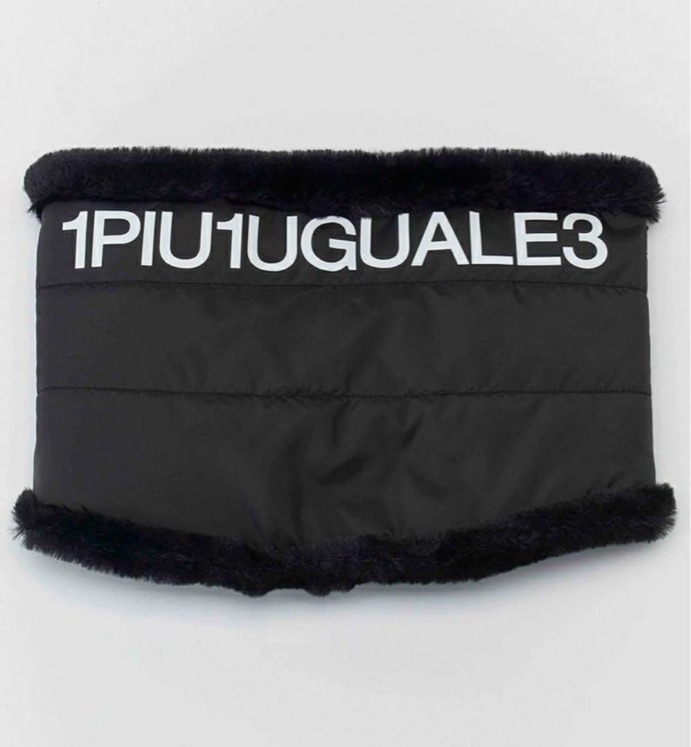 1PIU1UGUALE3 GOLF ネックウォーマー 黒