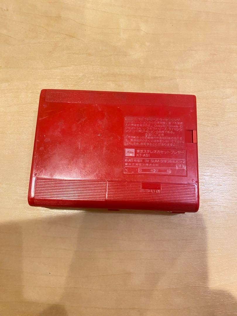 TOSHIBA 東芝 KT-AS1オートリバースカセットプレーヤー 動作未確認