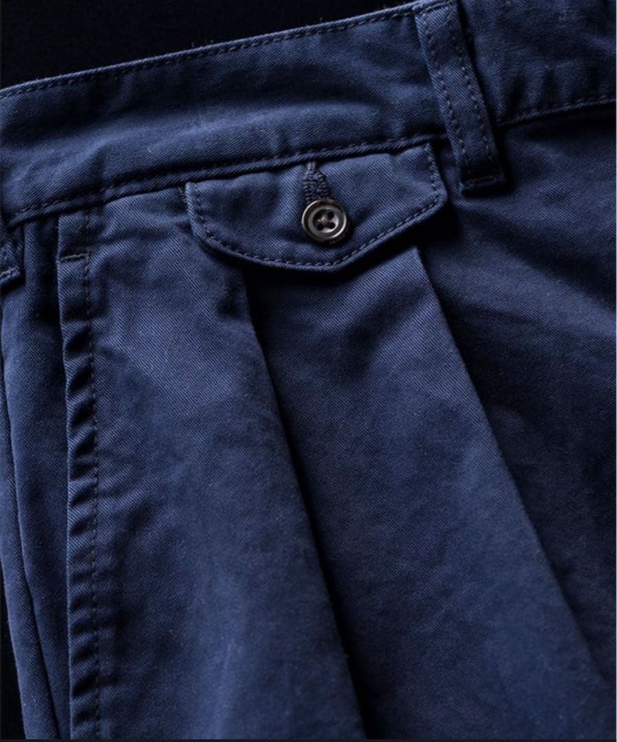 パンツ BEAMS PLUS / 2 Pleats Tapered Twill