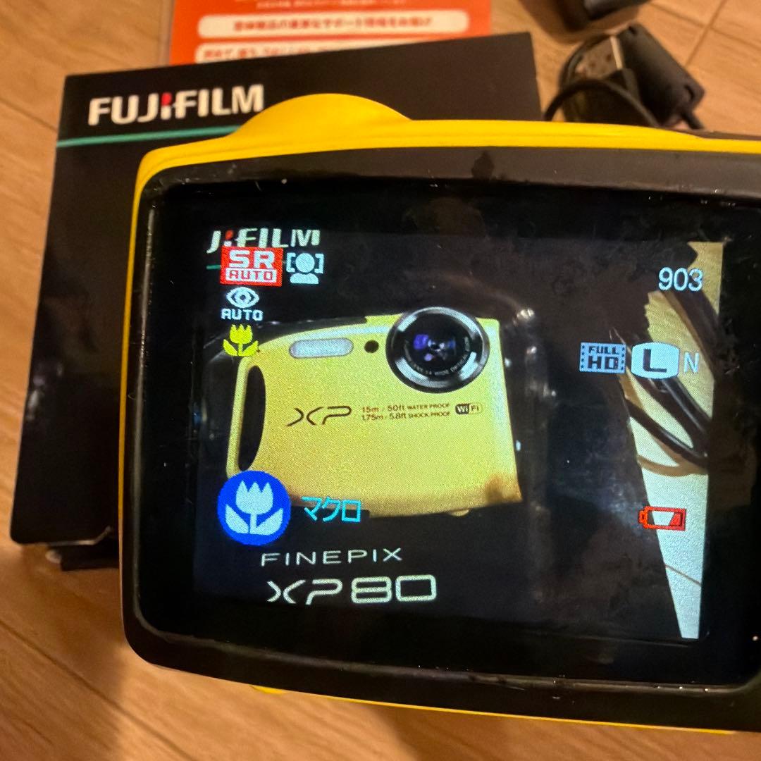 Fujifilm XP 80 防水デジタルカメラ