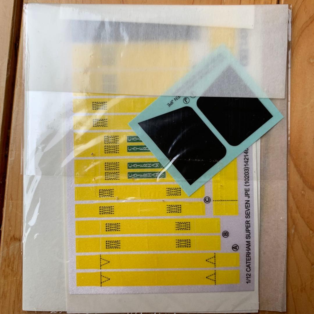 TAMIYA １／１２　ケータハムスーパーセブンJPE