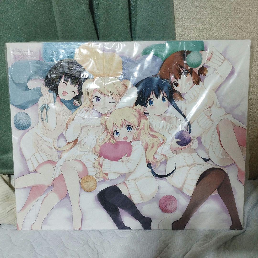 きんいろモザイク　完全受注生産　キャンパスアート　未開封品