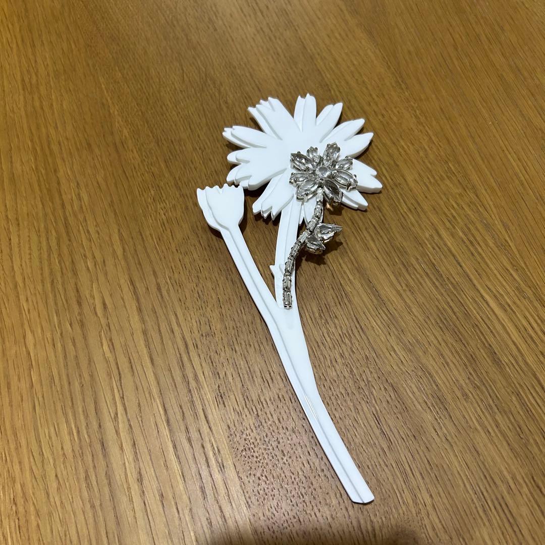 2015AW PRADA フラワーブローチ コサージュ