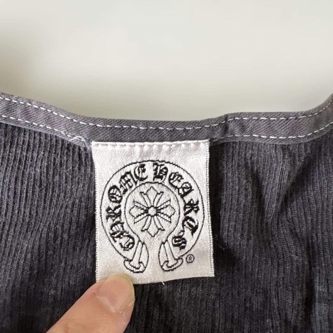 クロムハーツ ブラック　タンクトップ　訳あり