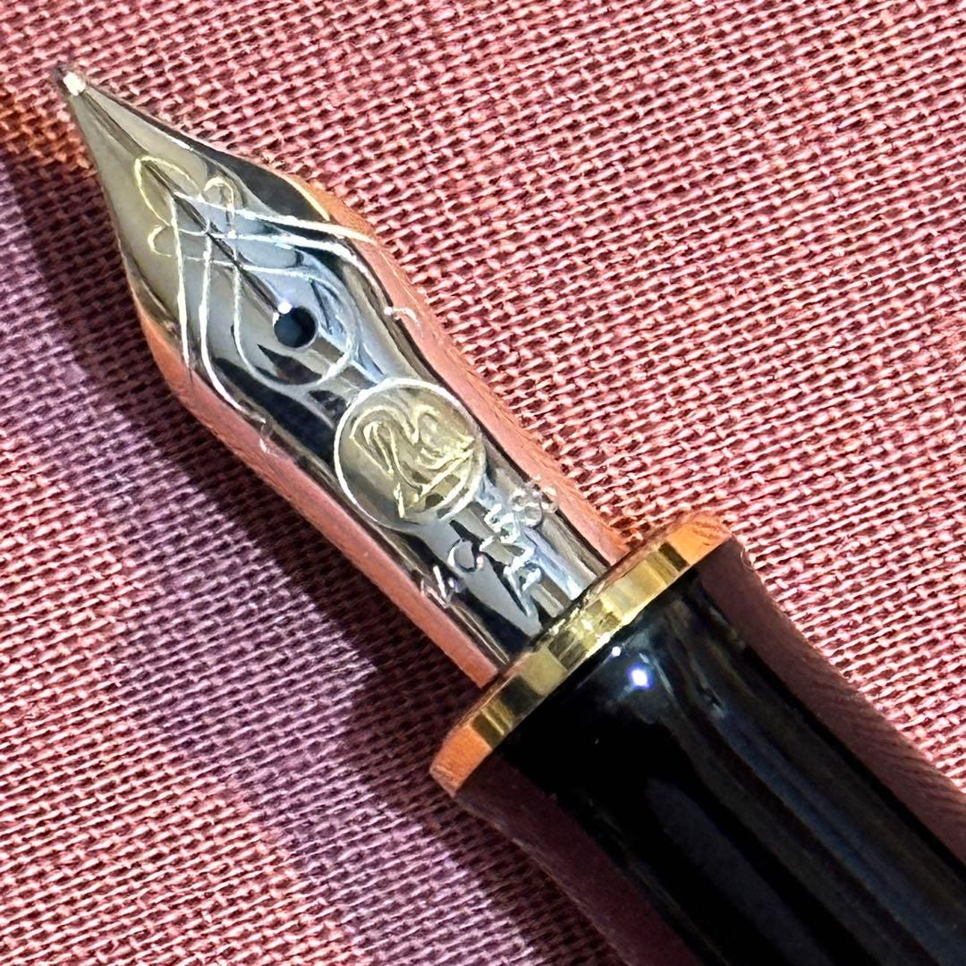 ペリカン　万年筆　スーぺレーン400シリーズ M400（F）ボルドー　未使用品