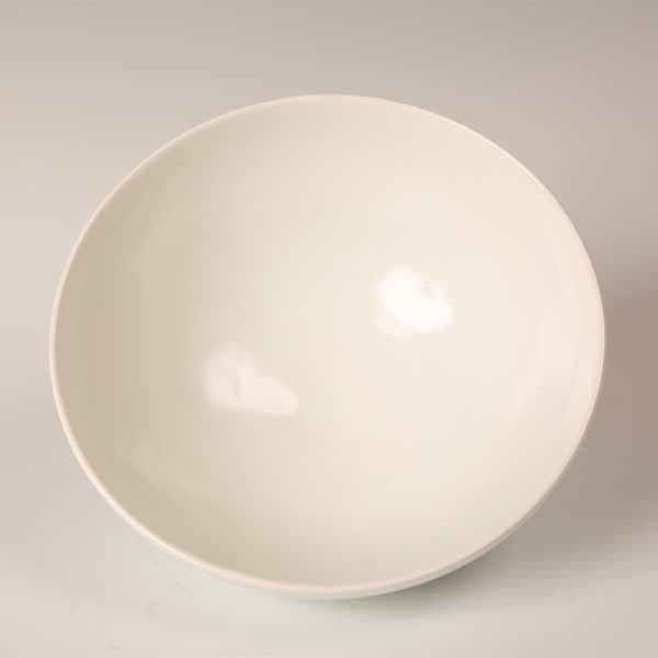 茶碗　塚本司郎　白磁　平茶椀　【茶道具・陶器】