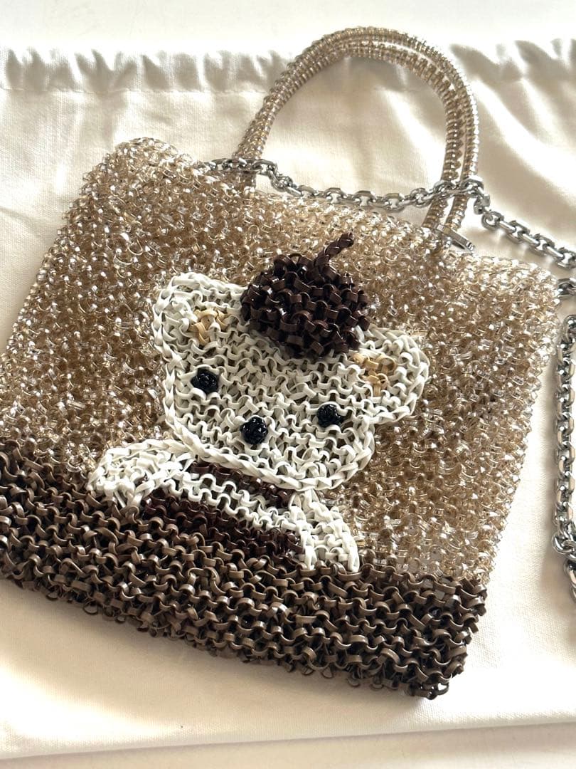 アンテプリマ✖️ファミリア　コラボ　ワイヤーバッグ