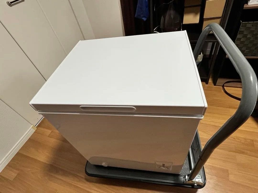 【MAXZEN】家庭用上開き冷蔵or冷凍庫66L ノンフロン チェストフリーザー