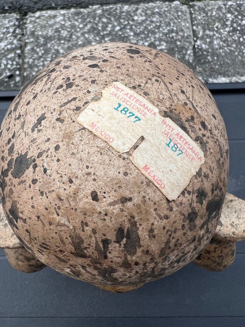 子供 陶器 焼物 土器 土偶 燭台メキシコ 置物 オブジェ インテリア 三越