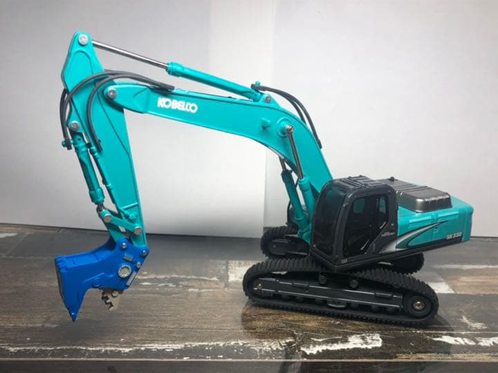 1/43 KOBELCO コベルコ　ユンボ ミニカー　解体　ショベルカー