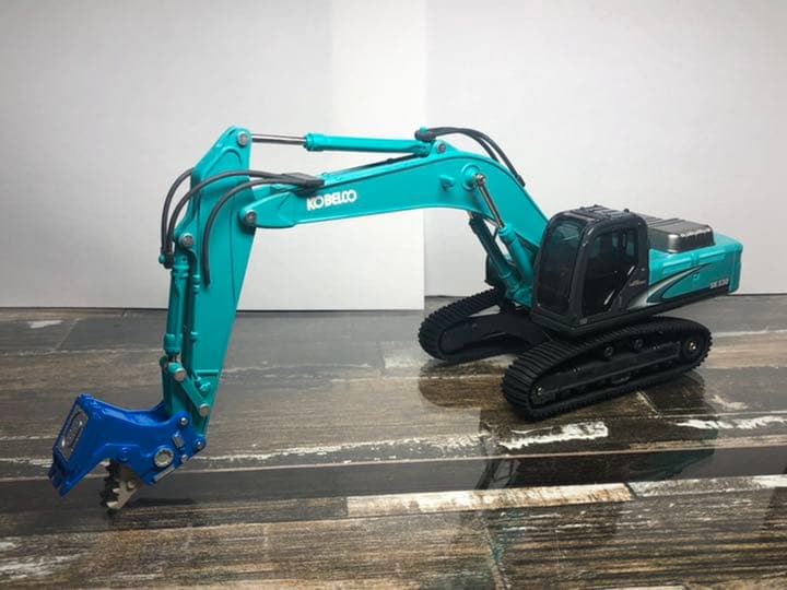 1/43 KOBELCO コベルコ　ユンボ ミニカー　解体　ショベルカー