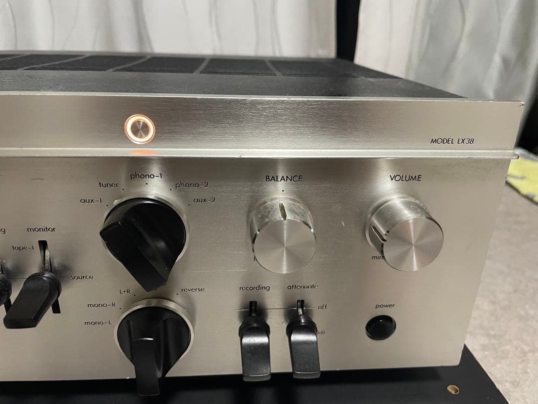 LUXMAN LX-38 真空管アンプ