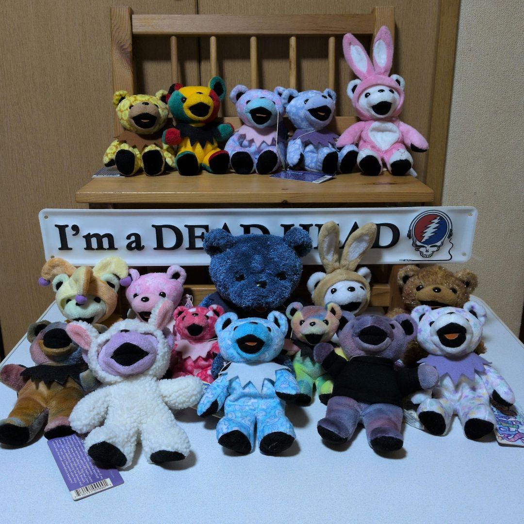 グレイトフルデッド　デッドベア　ぬいぐるみ17体セット