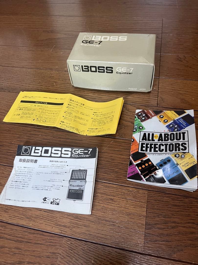 BOSS GE-7 イコライザー 使用頻度少なめの美品