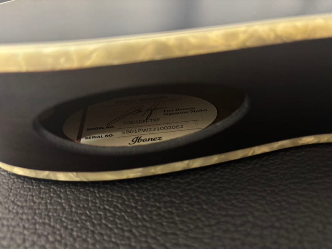 Ibanez TOD10N ティムヘンソンSignature ギター