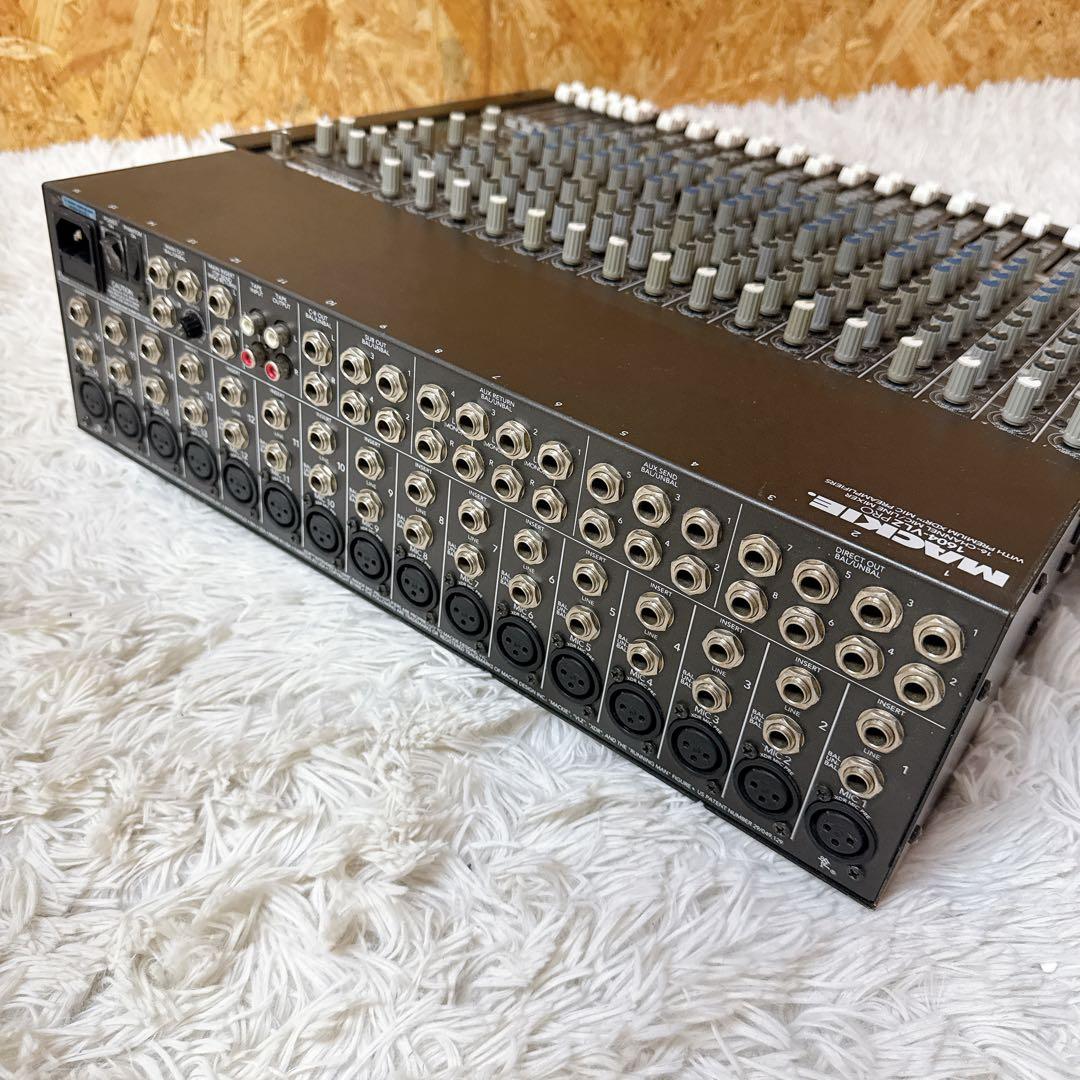 MACKIE 1604-VLZ PRO アナログミキサー ラック用ブラケット付き