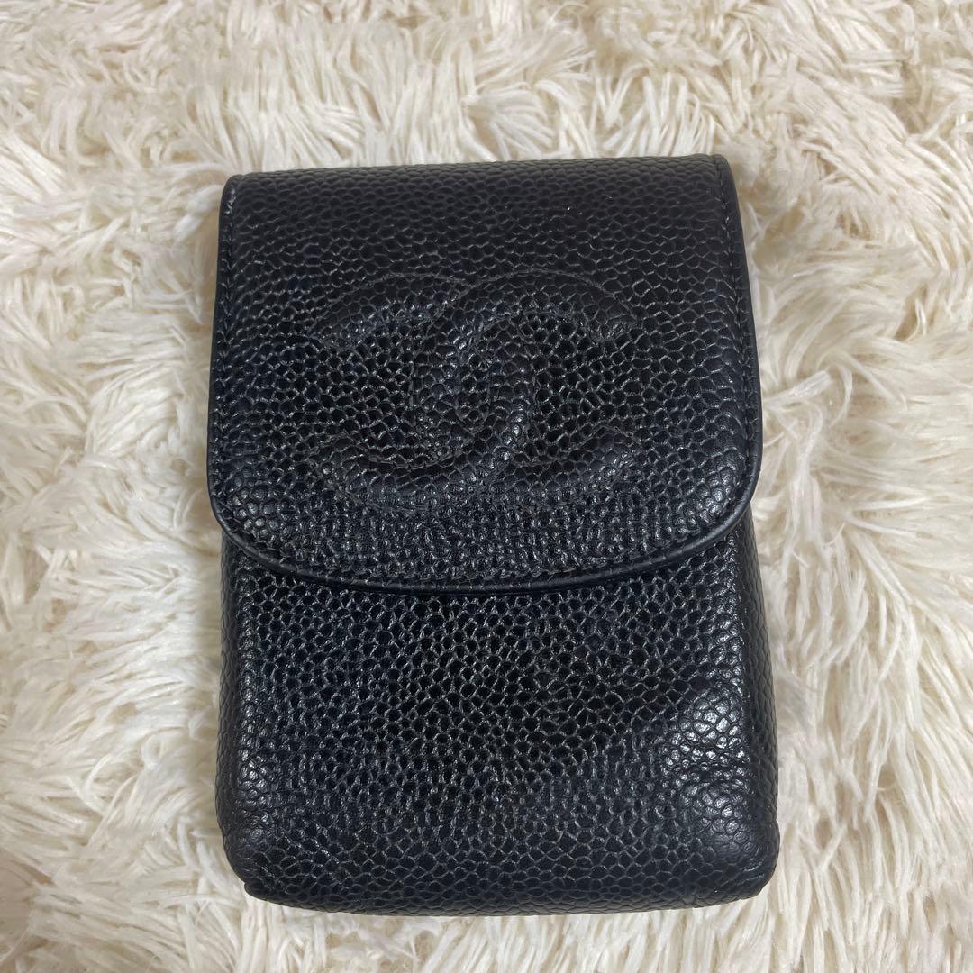 CHANELカンボンライン　シガーレットケース