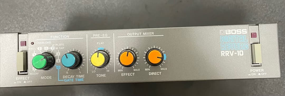 ギター BOSS RRV-10 DIGITAL REVERB
