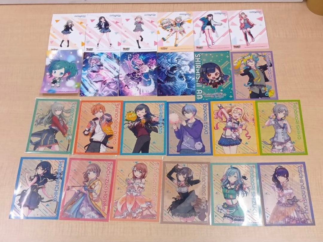 ❶プロセカ アニメイト 特典 紙類 ぱしゃこれ エピカ 色紙など まとめ売り