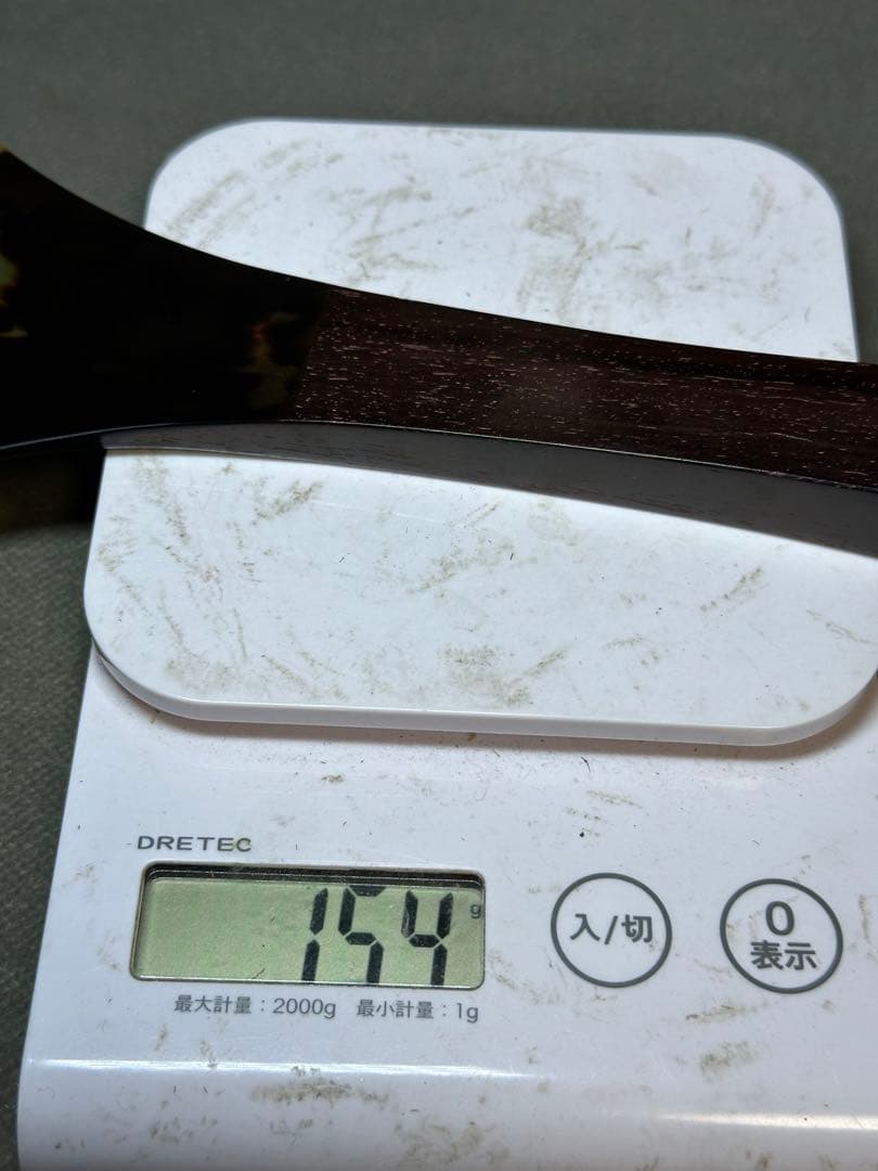 希少品　津軽三味線　撥バチ　鼈甲撥天然素材　和楽器　民謡　アンティーク細密細工