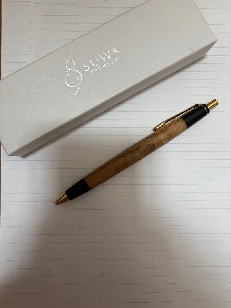 Midori　 [野原工芸似] SUWAプレミアム　匠シャーペン　栗