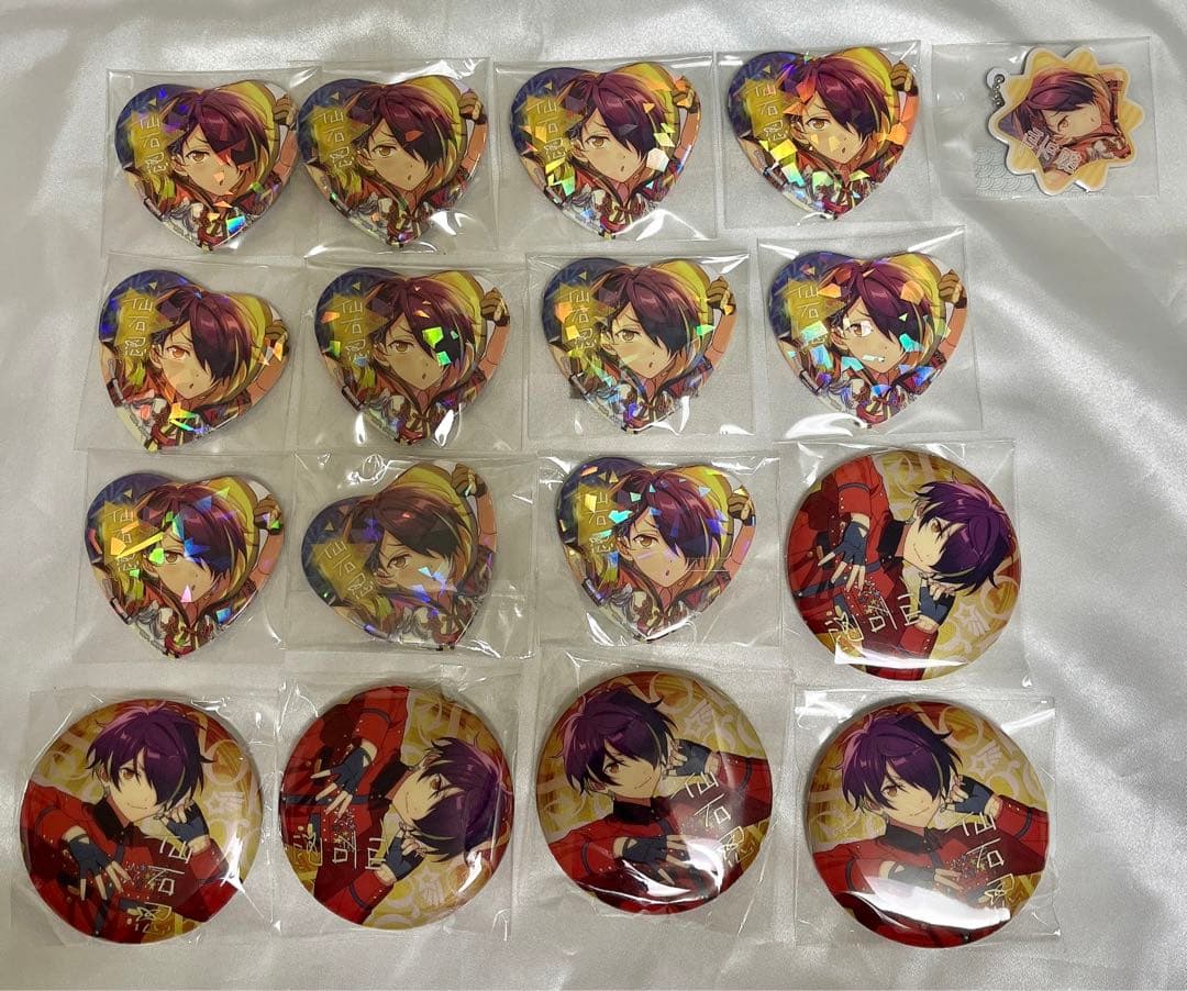 あんスタ 仙石忍 とるパカ 群星缶バッジ キーホルダー 天球戯