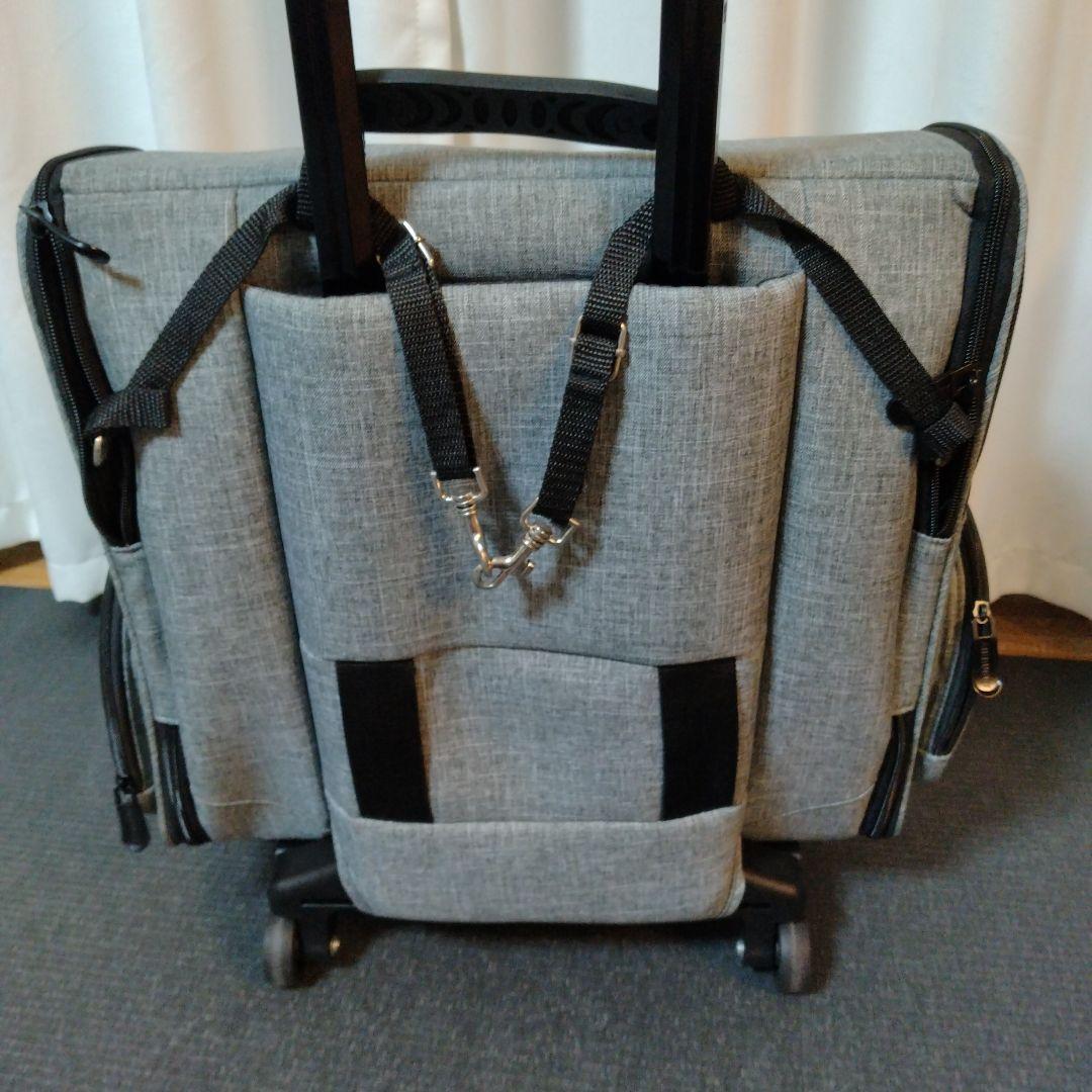 ✨極美品✨エアバギー フィット Fitt ペットカート キャリー ４輪 グレー