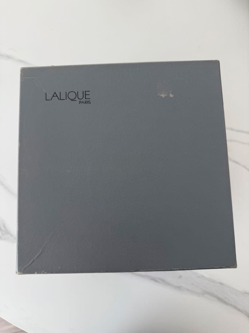 LALIQUE クリスタルガラス 花瓶　フラワーベース