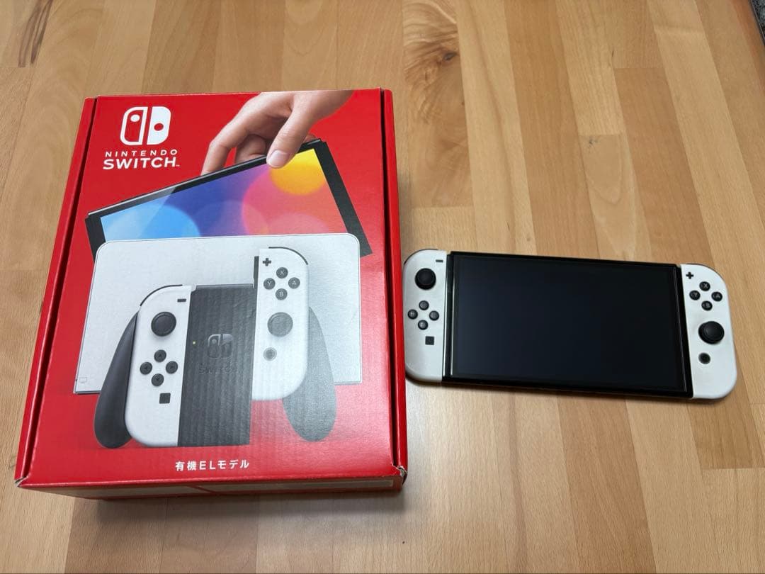 Nintendo Switch 有機ELモデル本体 ホワイト　付属品完備