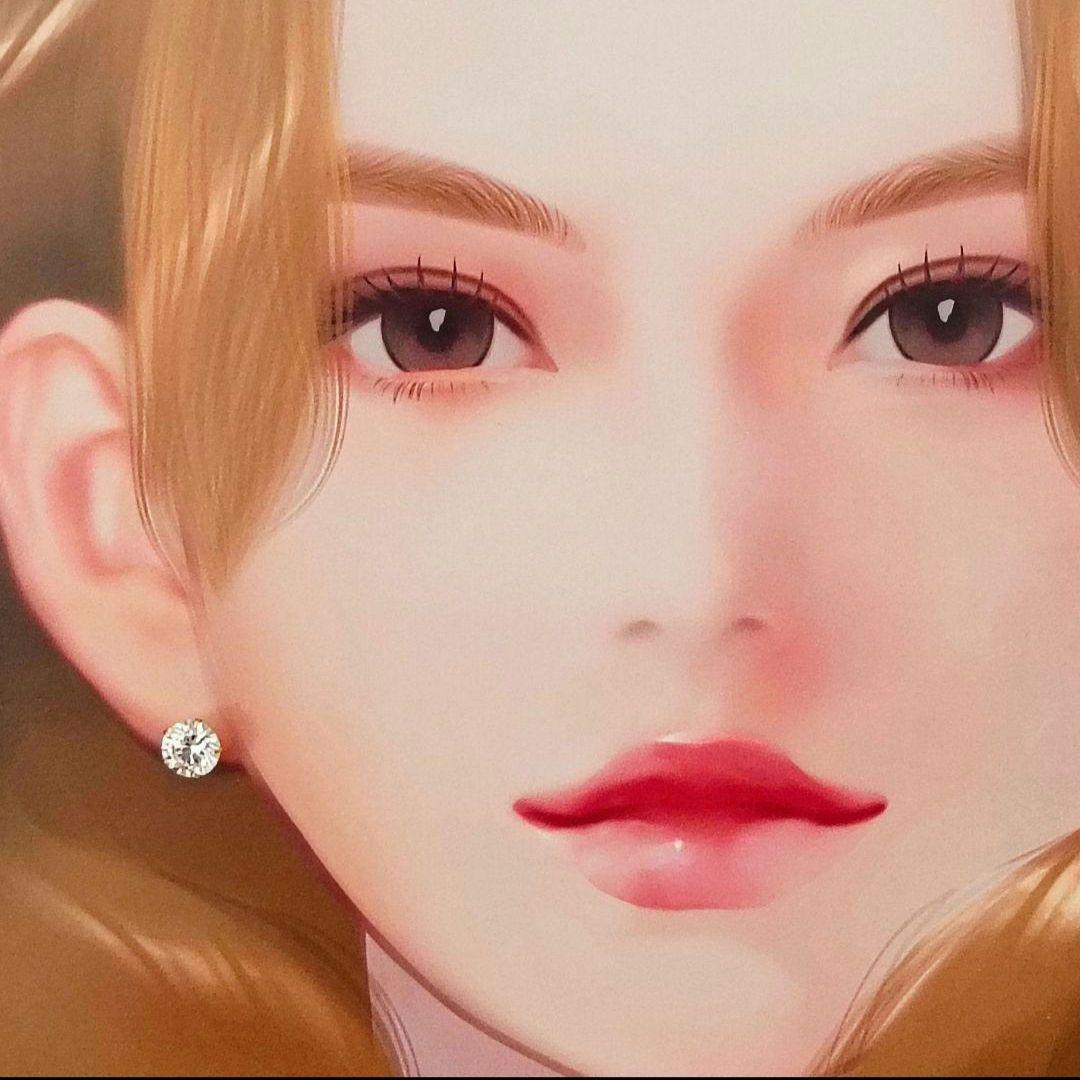 18金ポストピアスK18