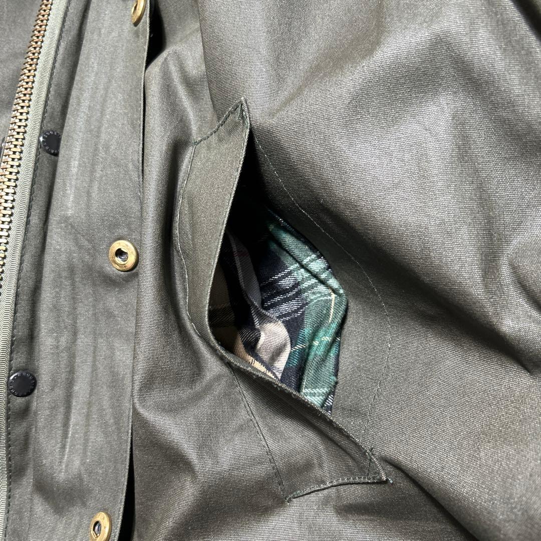 ア*ン様 バブアー　ビデイル　3ワラント　オイルドジャケット　46