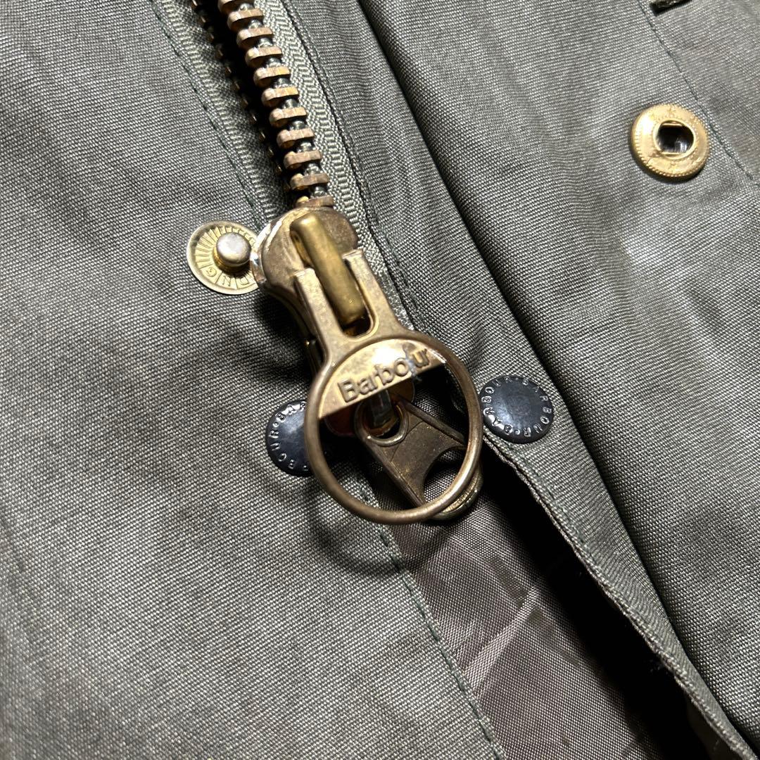 ア*ン様 バブアー　ビデイル　3ワラント　オイルドジャケット　46