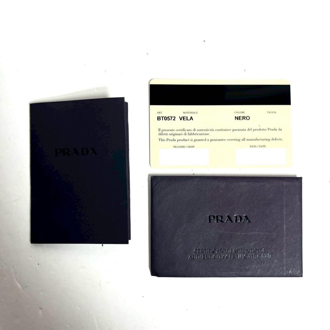 【美品・Gカード付き✨】近年型 プラダ ショルダーバッグ ナイロン VELA