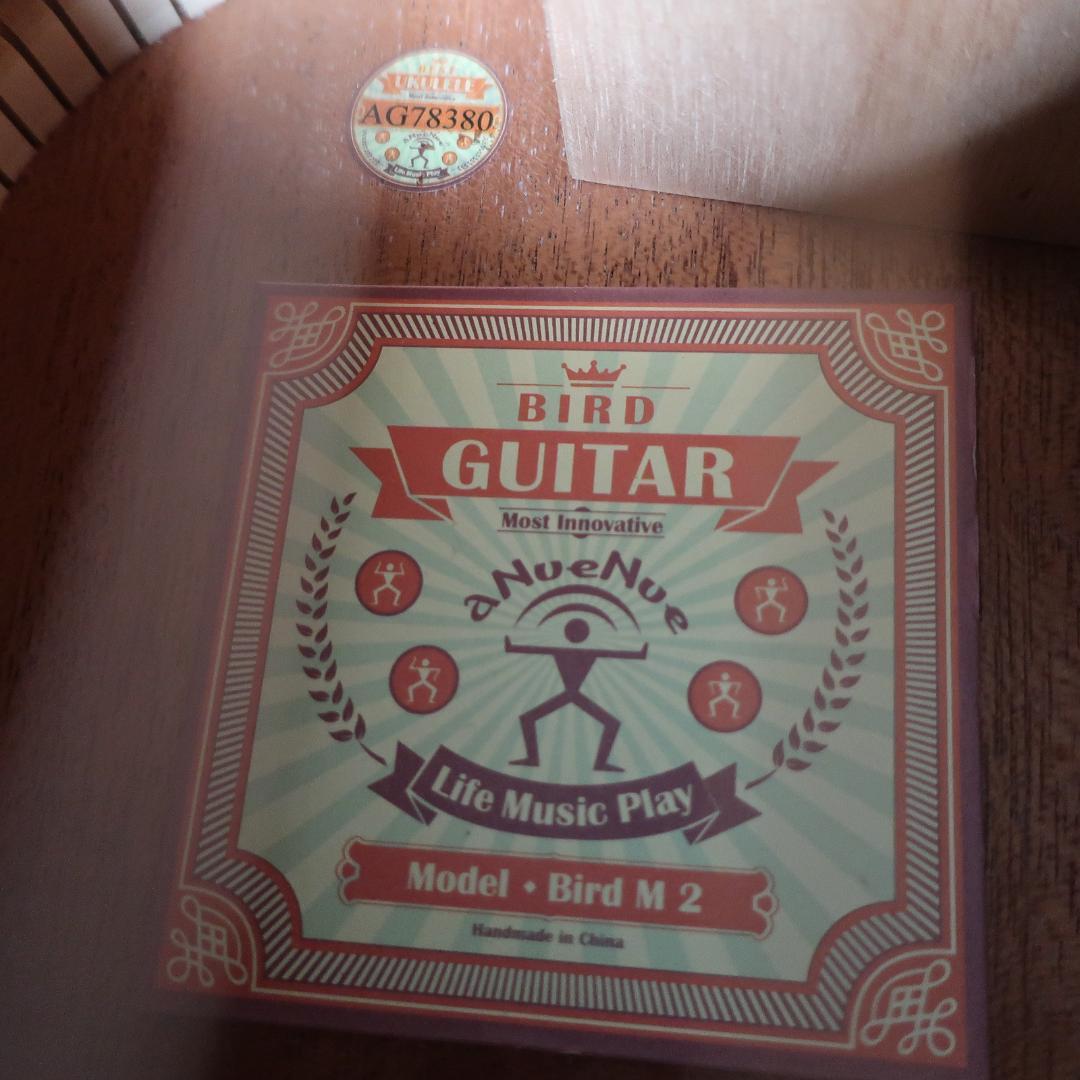穂*0様 aNueNue BIRD M2 GUITAR ミニギター マホガニー材