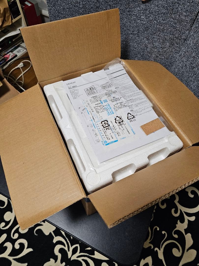 DENON 2ウェイスピーカー ブラウン