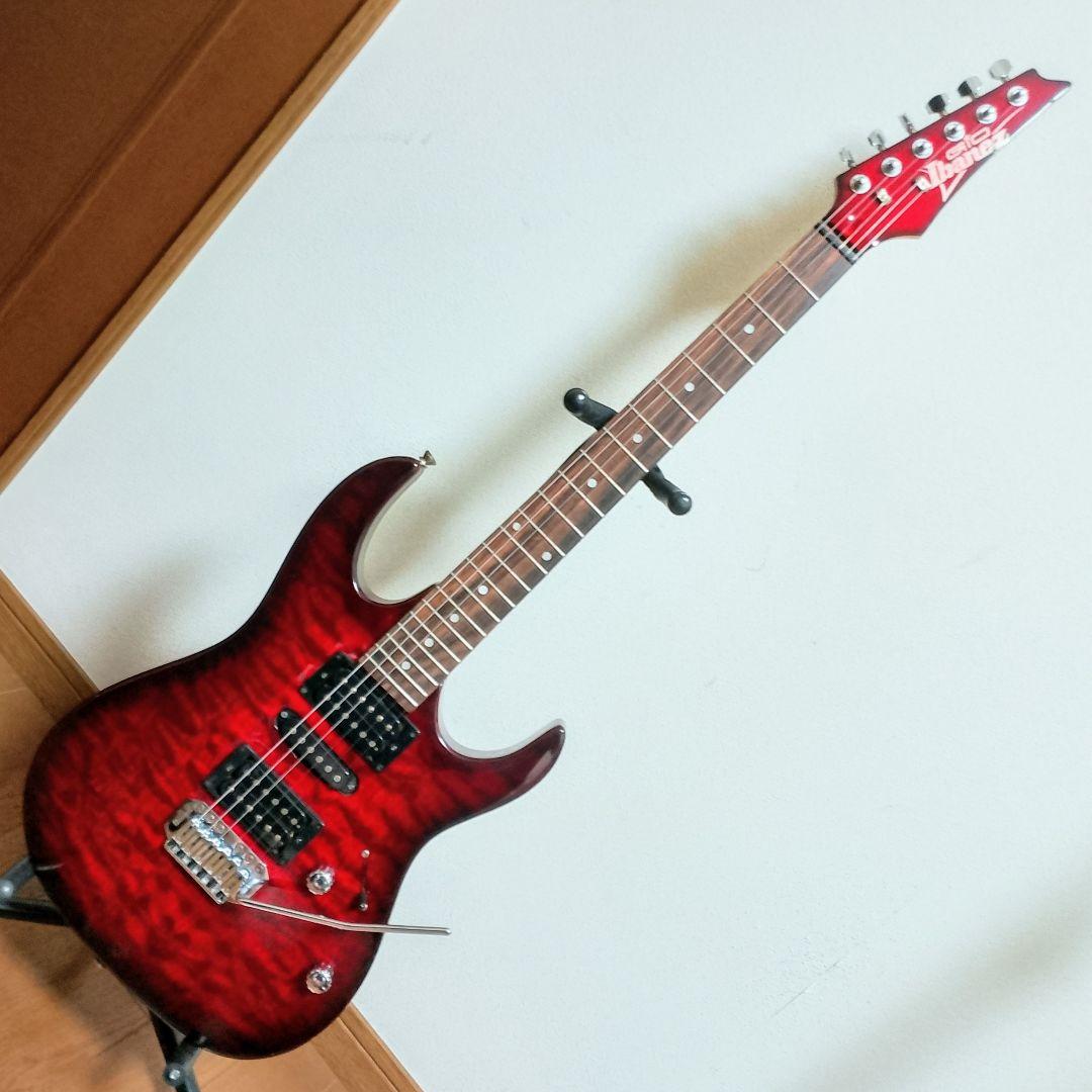 Ibanez　GIO GRX-70QA TRB　エレキギター　弦は新品！
