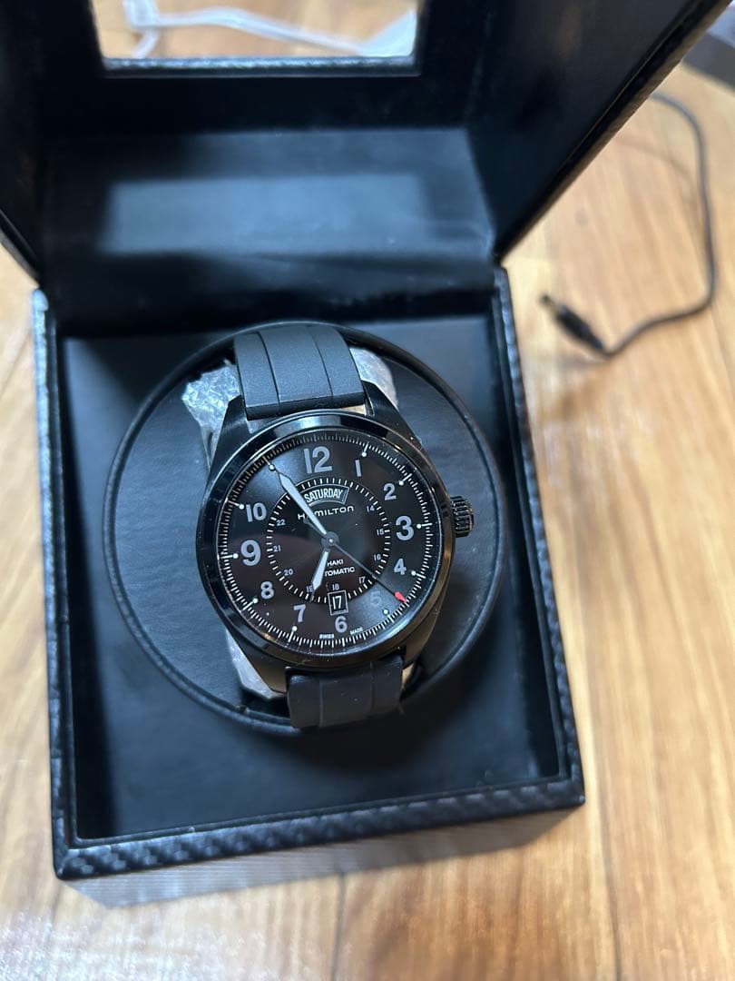 おまけでワインダー付き　HAMILTON カーキフィールド　H70695735