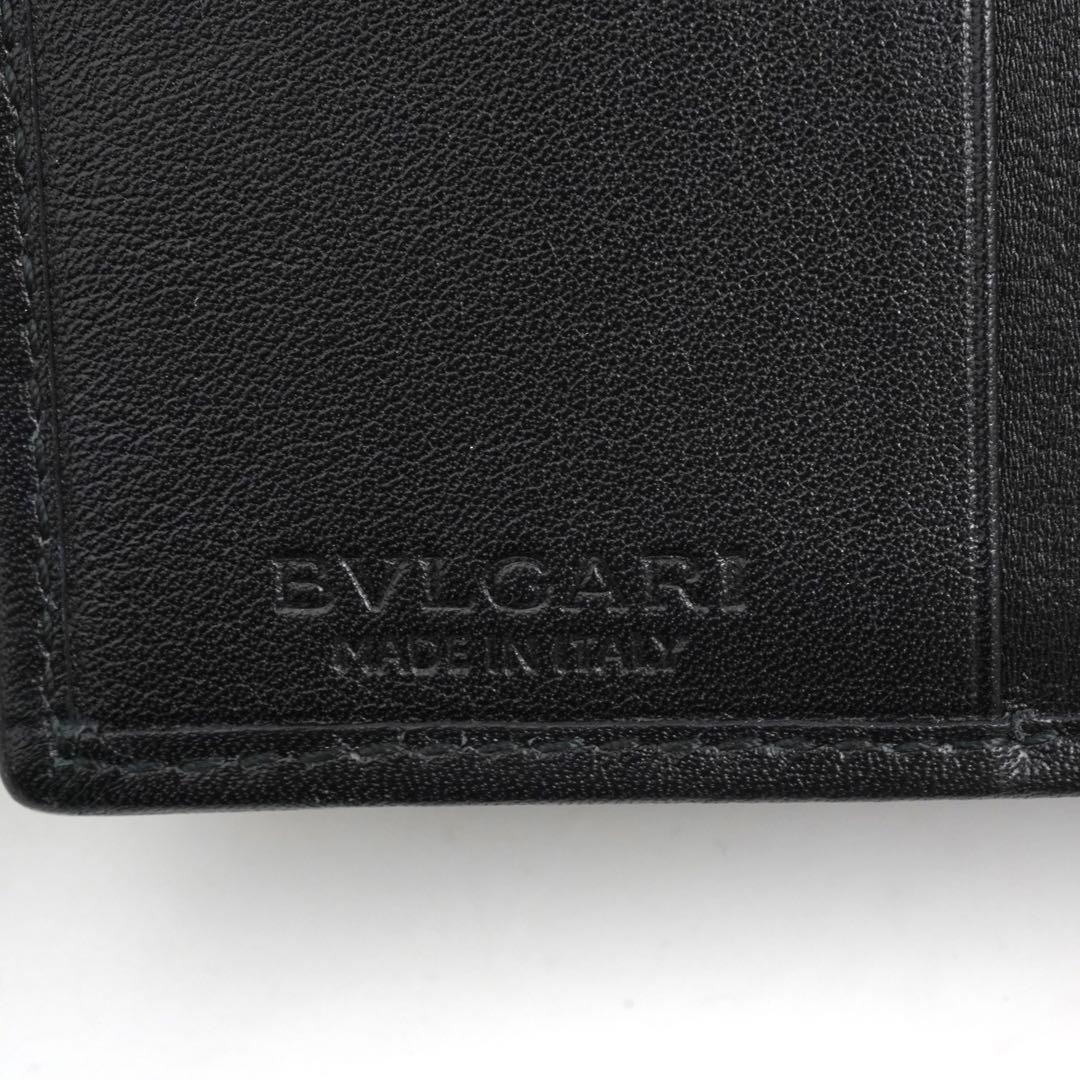 ✨未使用展示品✨　BVLGARI ミニ財布　パレンテシ　Parentesi 黒色