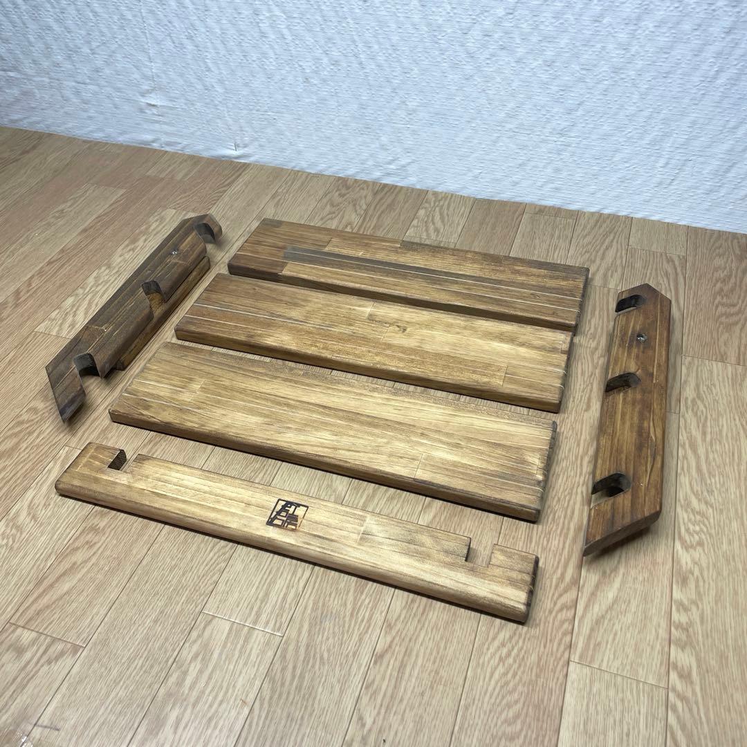 【組み立て式什器 横幅45cm】イベント什器/マルシェ/ダークウォルナット