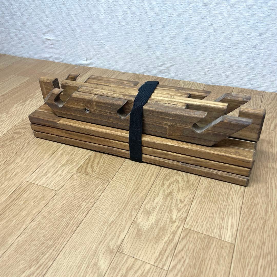 【組み立て式什器 横幅45cm】イベント什器/マルシェ/ダークウォルナット